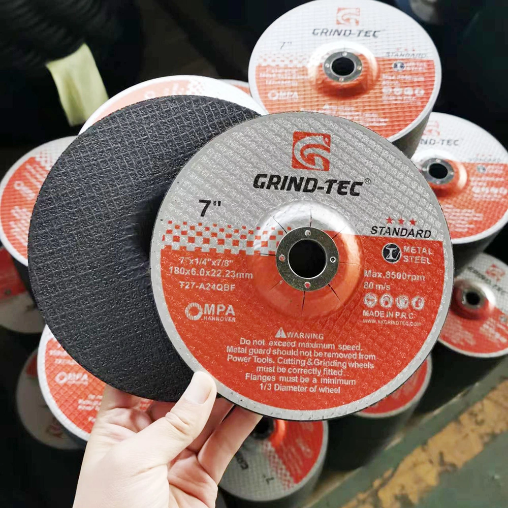 7” 180X6X22mm Sharp Disc Grinding Wheel for Steel